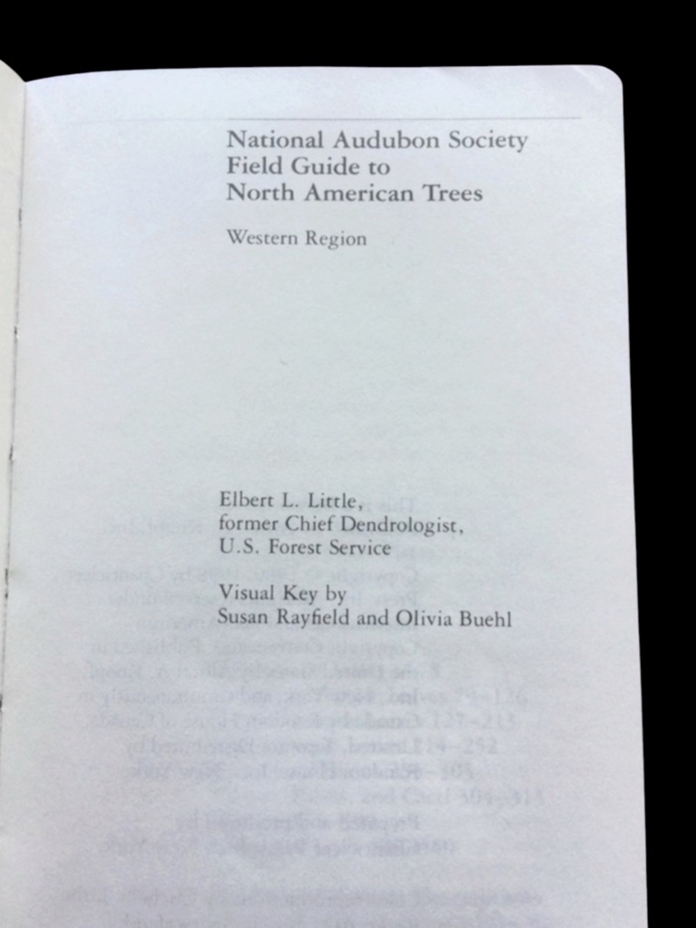 Vtg National Audubon Society Field Guide to North American Trees W Region 1980 - Picture 5 of 10